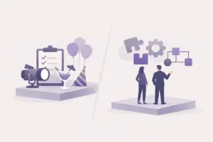 Eventbureau versus totalpartner - hvad passer jer?