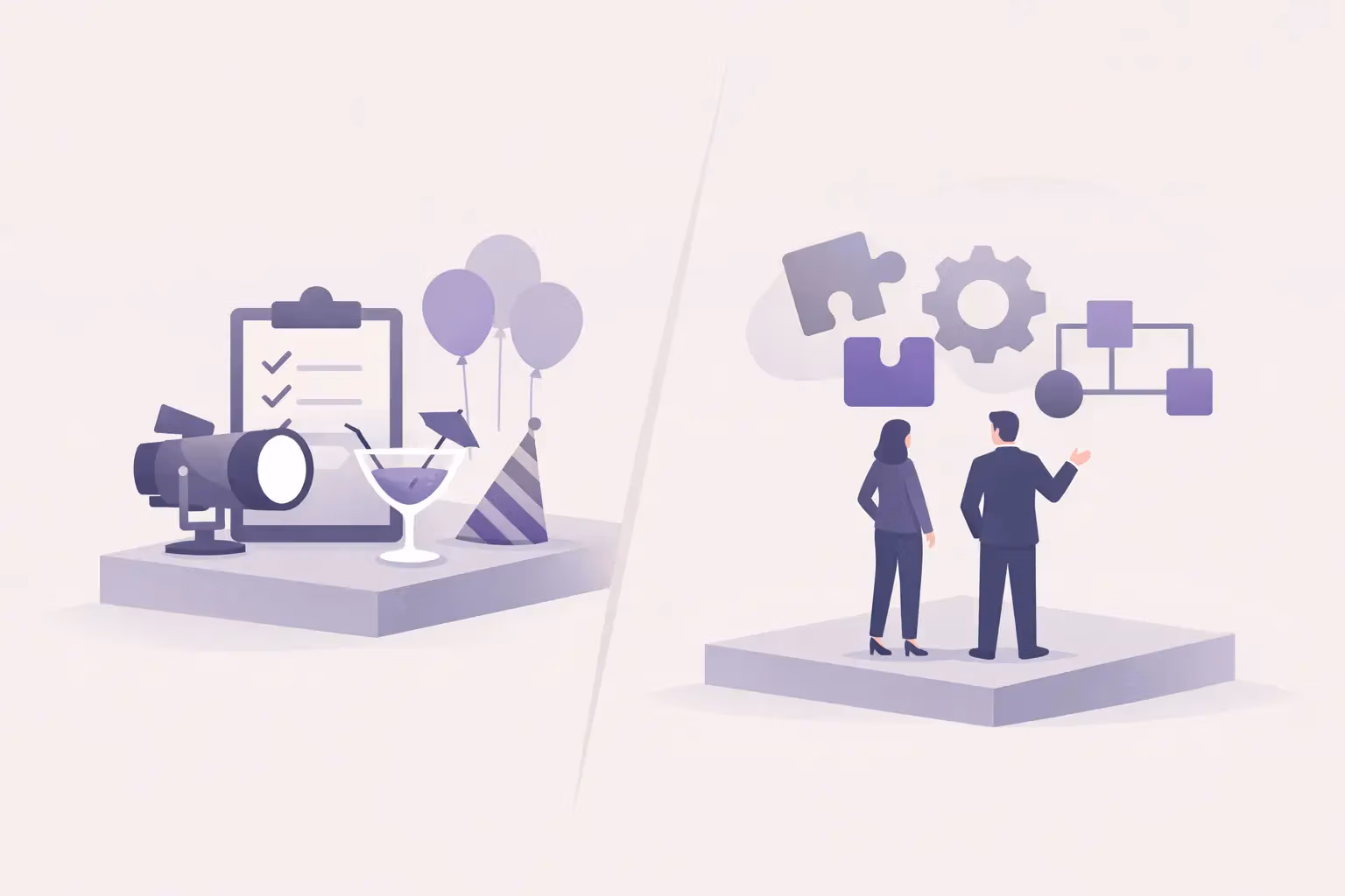 Eventbureau versus totalpartner - hvad passer jer?