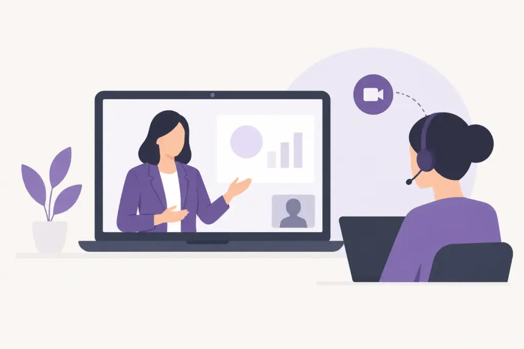 Webinarproduktion med live support uden uro